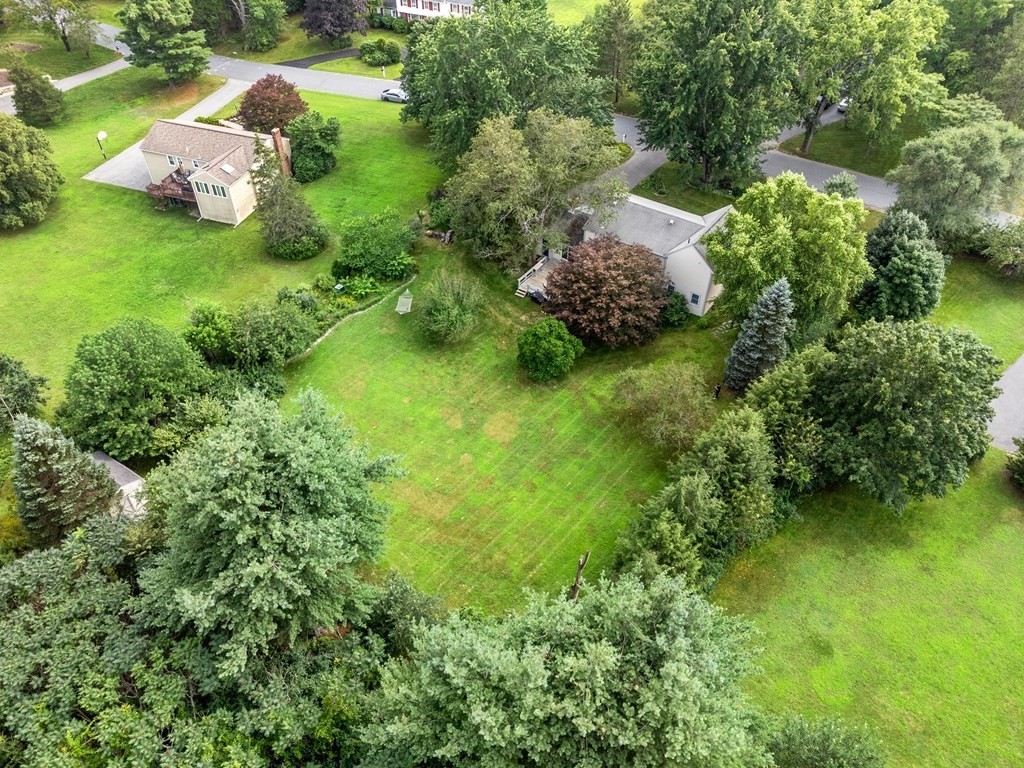 123 Victoria Road Sudbury, MA 01776 - Photo 38 of 42 an aerial view of residential house with outdoor space