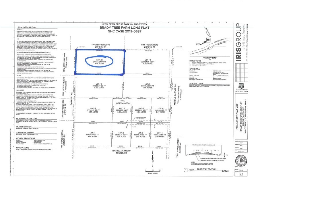 0 Barrett Road North Montesano, WA 98563 - Photo 2 of 4 Gallery Image 2