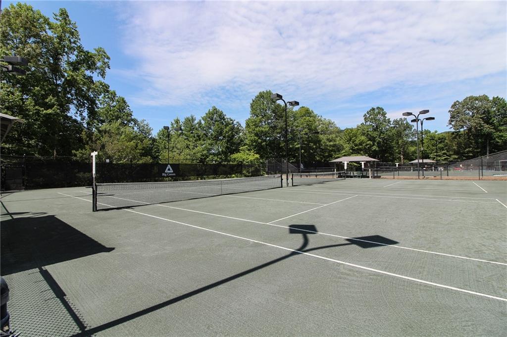 8088 Ridgeview Drive Big Canoe, GA 30143 - Photo 24 of 30 a view of a tennis court