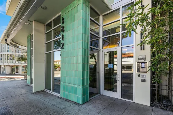 a view of front door with outdoor space