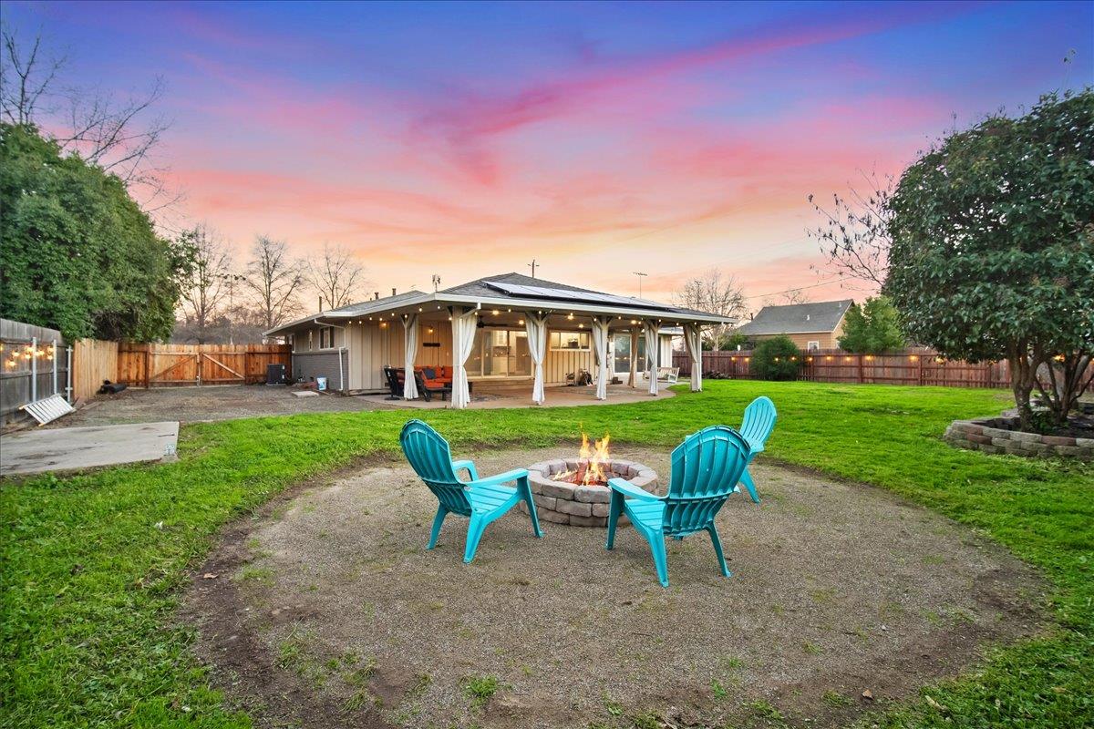 312 D Street Lincoln, CA 95648 - Photo 32 of 51 a view of a house with a yard porch and sitting area