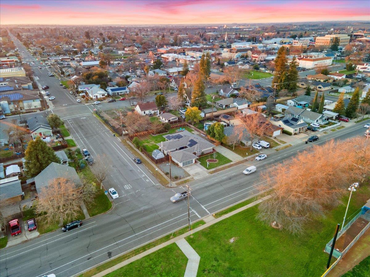 312 D Street Lincoln, CA 95648 - Photo 47 of 51 an aerial view of residential houses with outdoor space