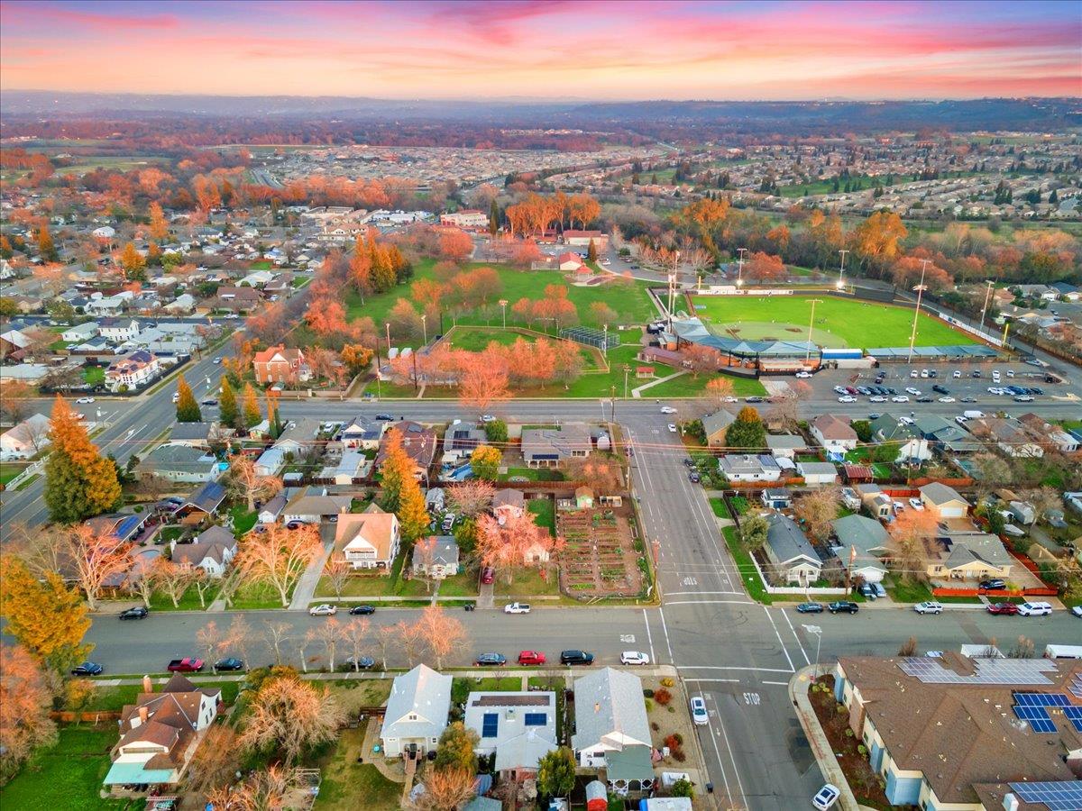 312 D Street Lincoln, CA 95648 - Photo 51 of 51 an aerial view of residential houses with outdoor space