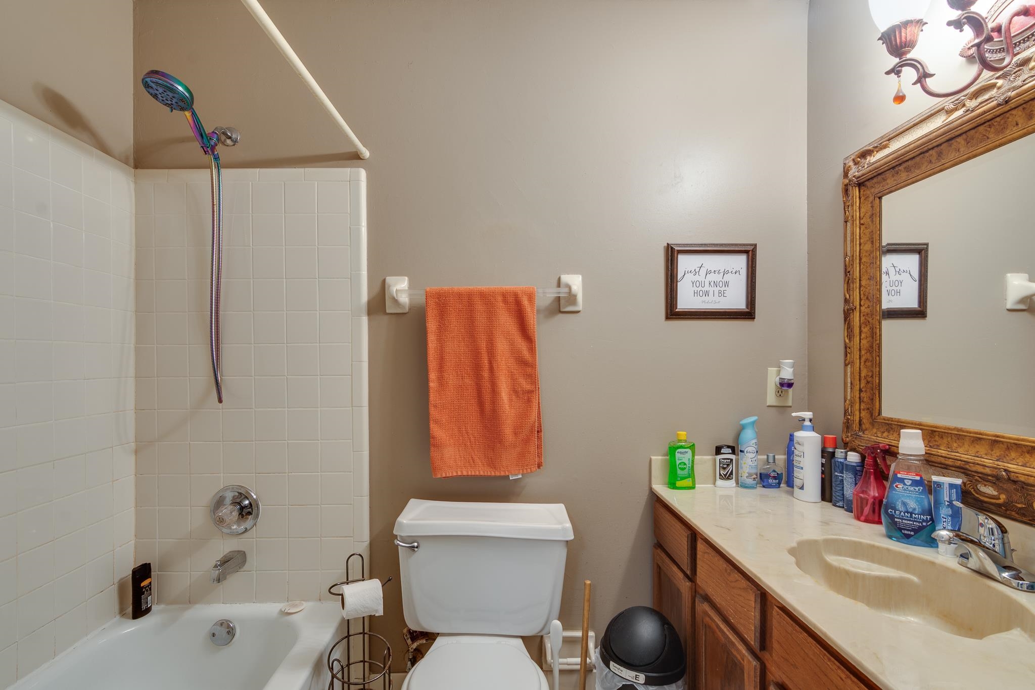 4099 Soderlund Cove Millington, TN 38053 - Photo 14 of 26 Bathroom with vanity and bathing tub / shower combination