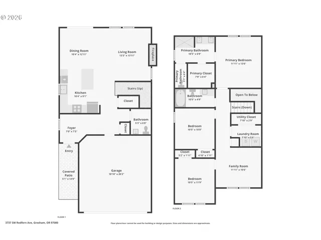$529,900 | 3737 Southwest Redfern Avenue, Gresham, OR 97080