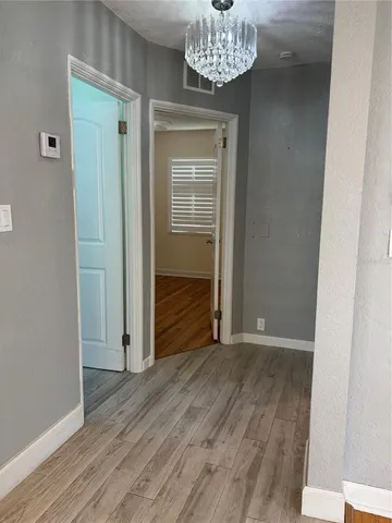 wooden floor in an empty room