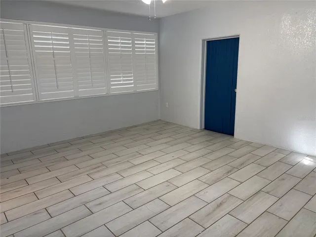 a view of empty room