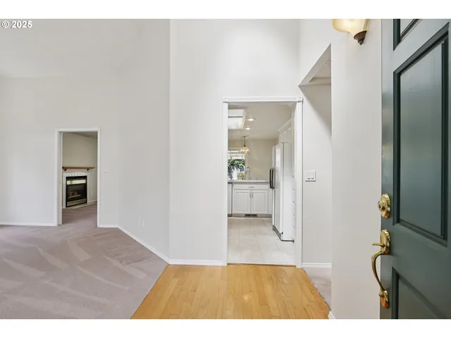 a open hall with wooden floor