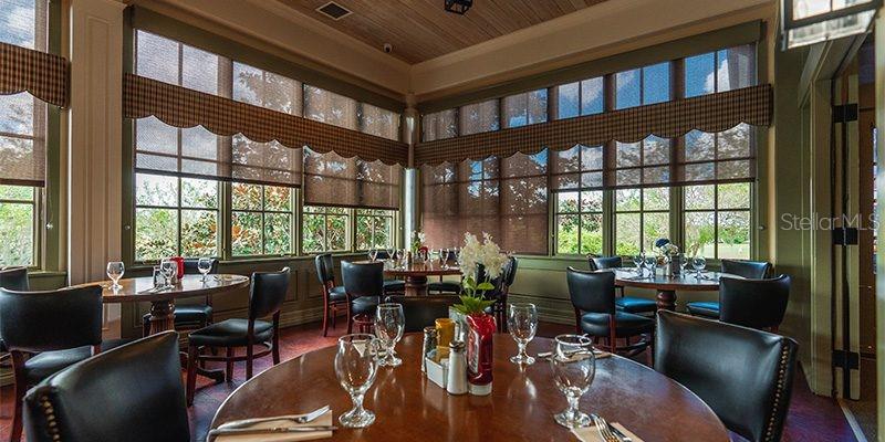 3088 Berwyn Way The Villages, FL 32162 - Photo 51 of 60 a view of a dining room with furniture window and outside view
