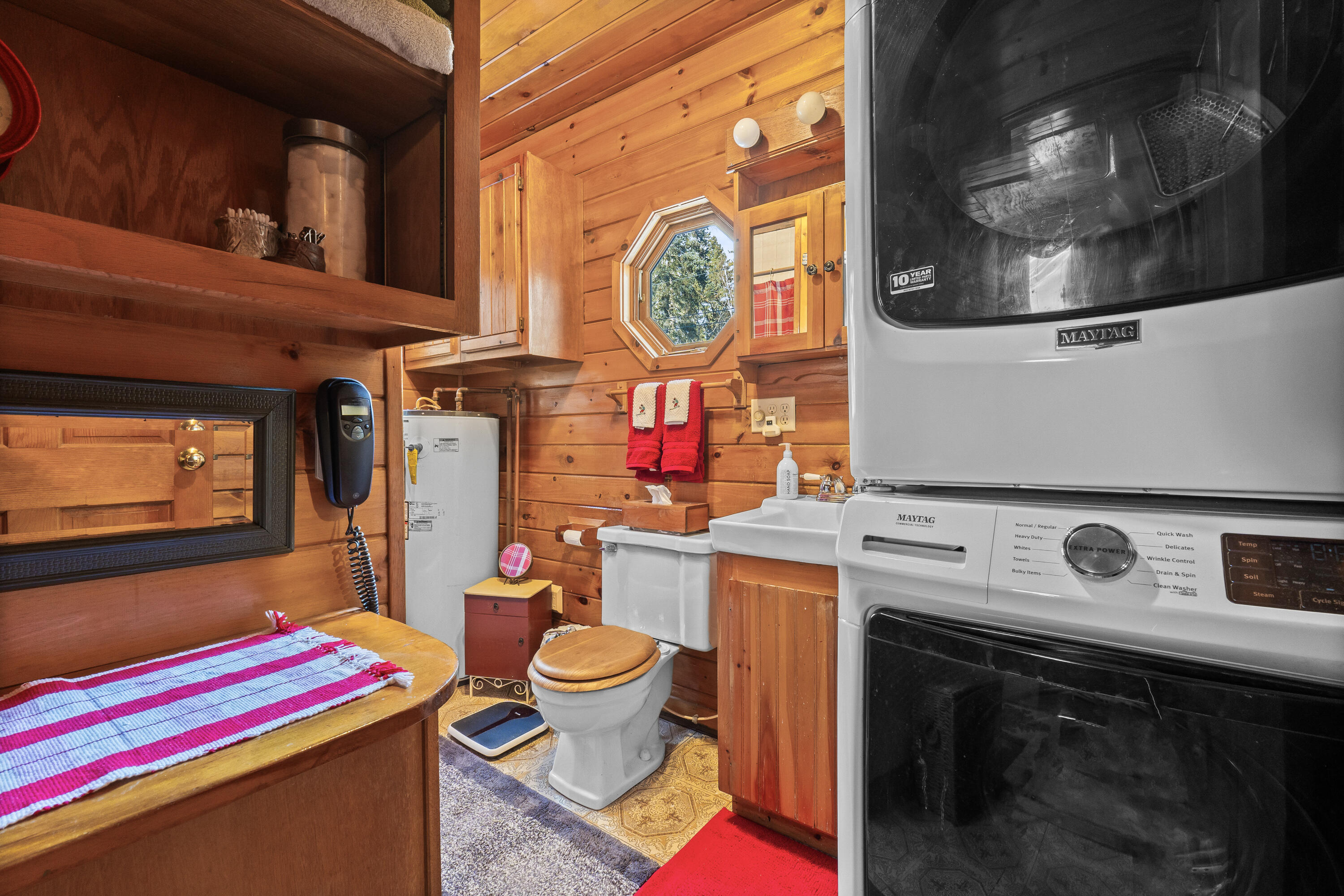 60-66 Gravel Pit Road Eustis, ME 04936 - Photo 13 of 38 Cabin Bathroom