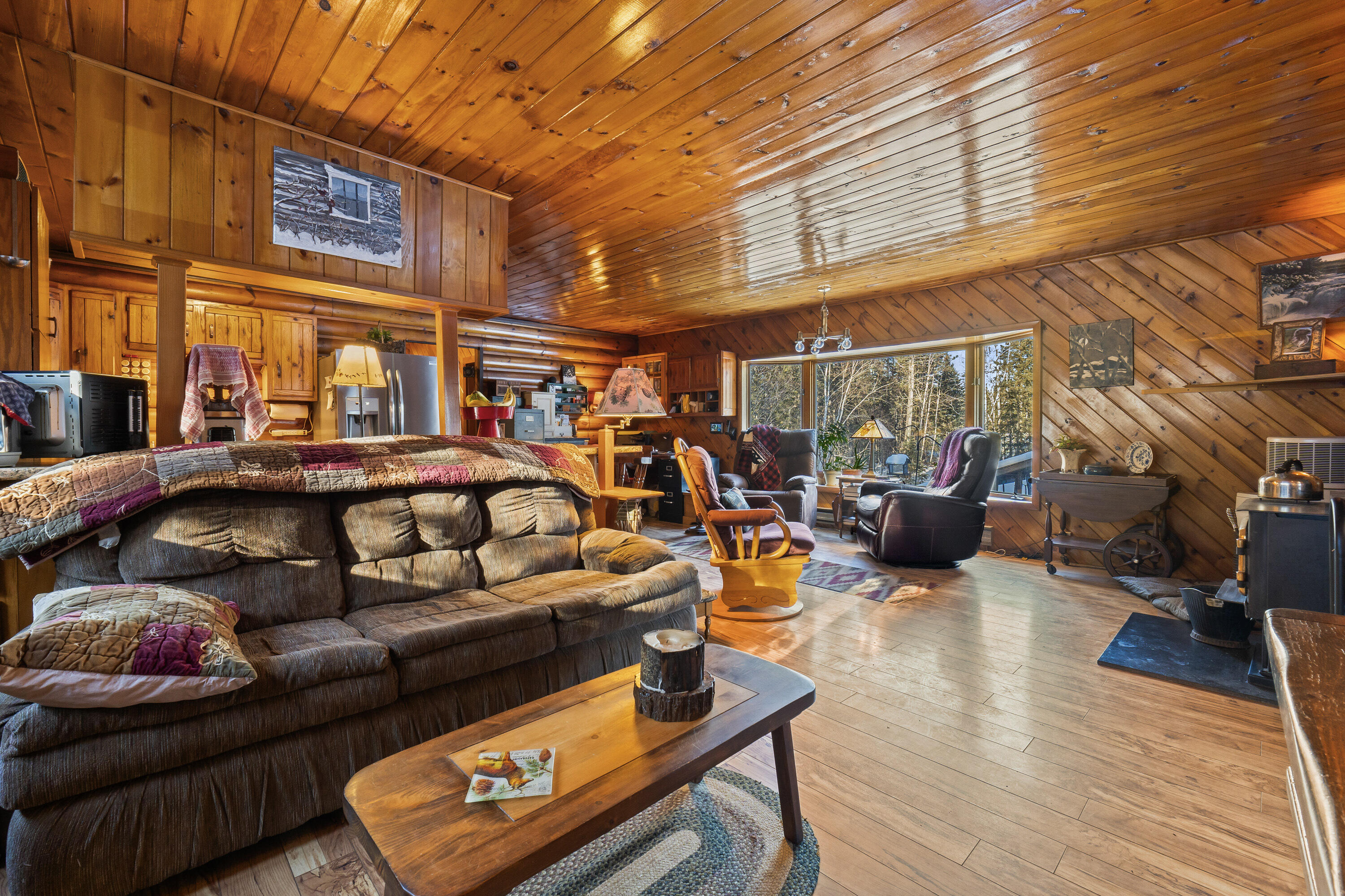 60-66 Gravel Pit Road Eustis, ME 04936 - Photo 2 of 38 Cabin Living