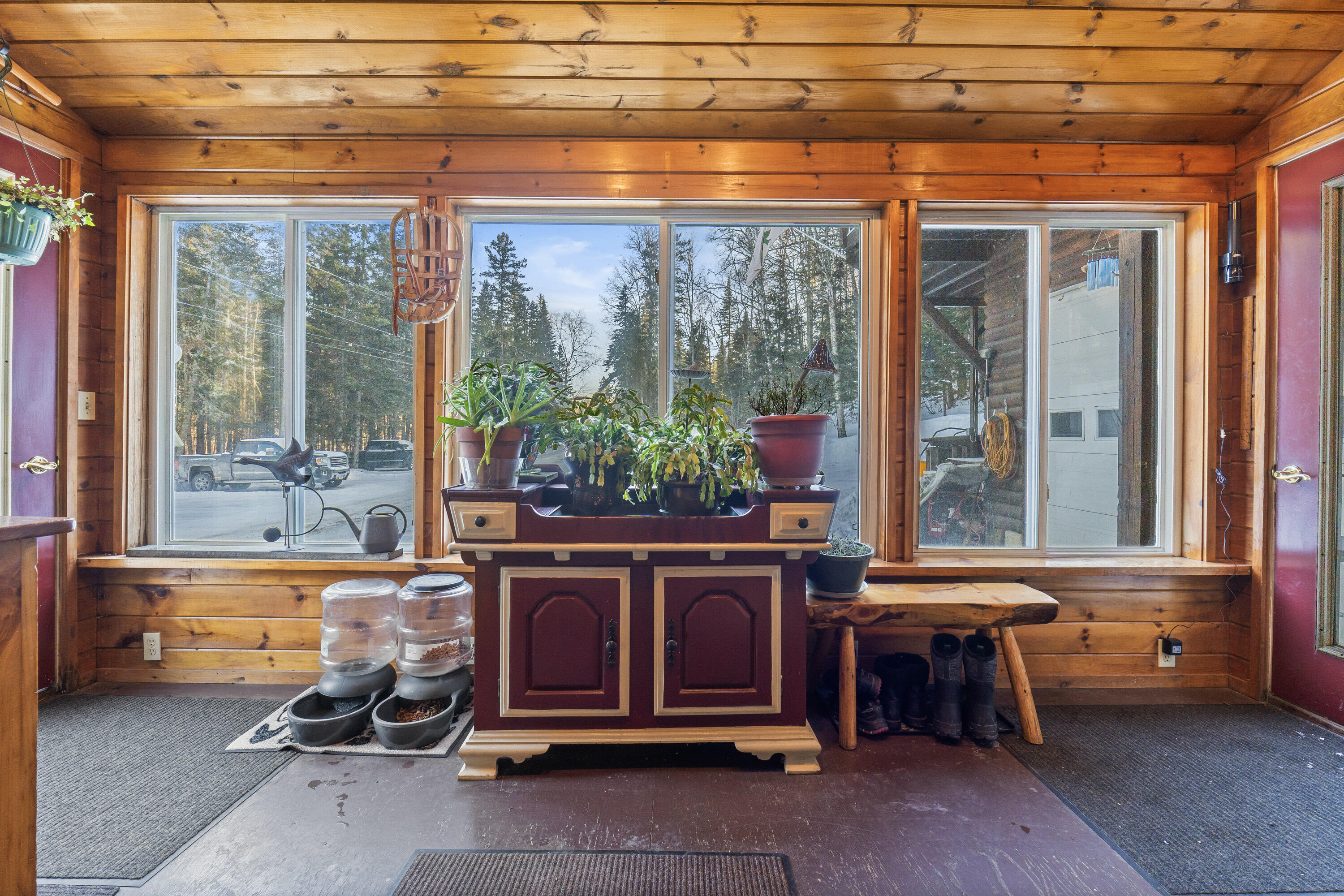 60-66 Gravel Pit Road Eustis, ME 04936 - Photo 5 of 38 Cabin Entry