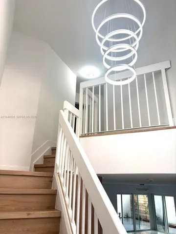 a view of an entryway door