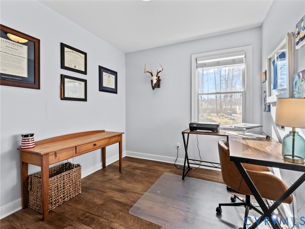 4507 Parrish Branch Road Midlothian, VA 23112 - Photo 35 of 40 a room with furniture pool table and a window