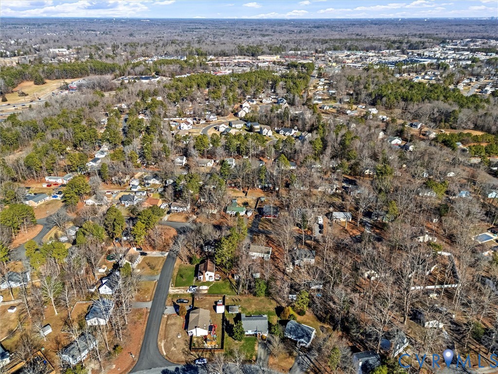 4507 Parrish Branch Road Midlothian, VA 23112 - Photo 7 of 40 an aerial view of a city