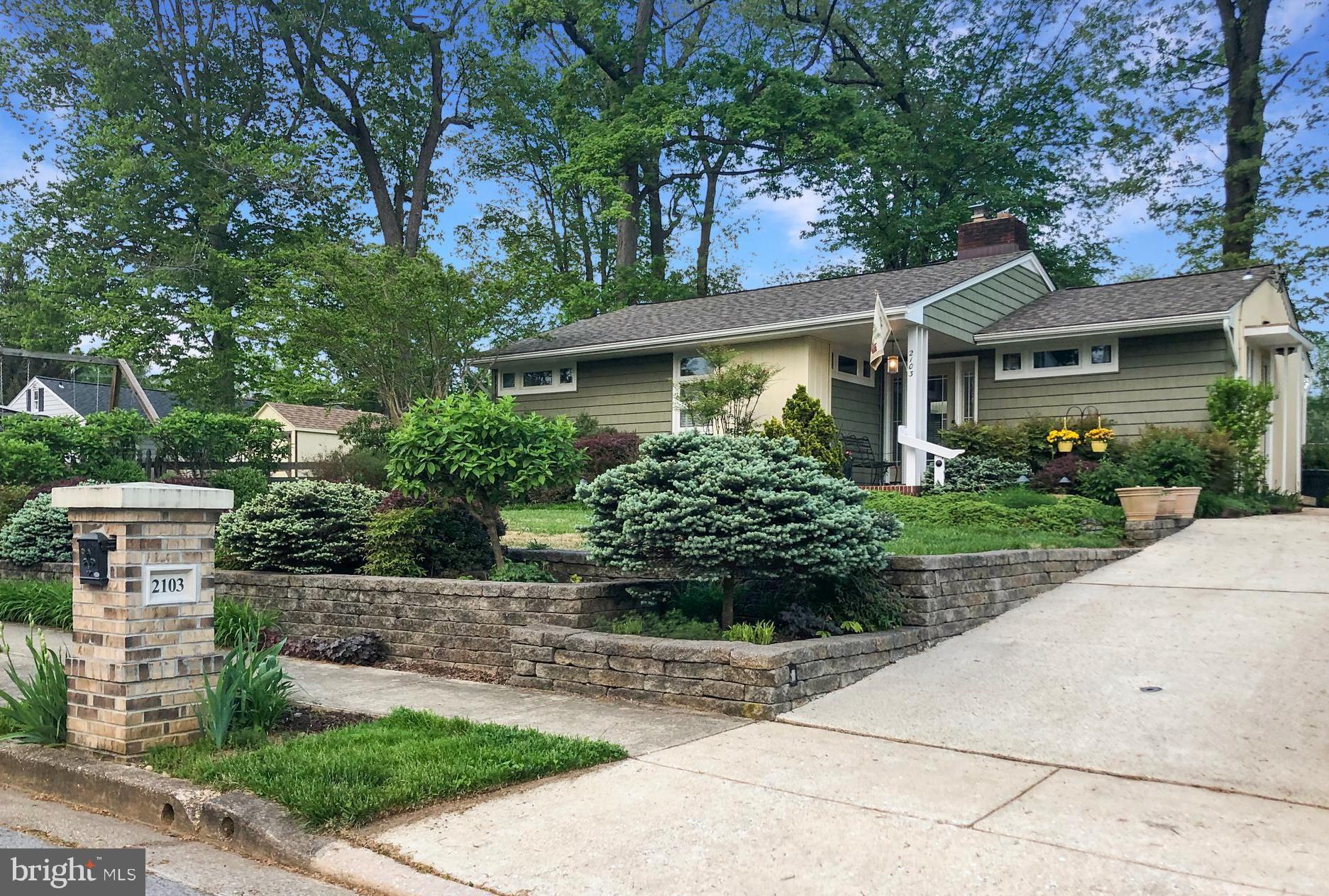2103 Oak Lodge Road Catonsville, MD 21228 - Photo 1 of 39 Charming with so much curb appeal!