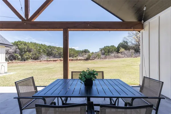a view of a mountain from a balcony
