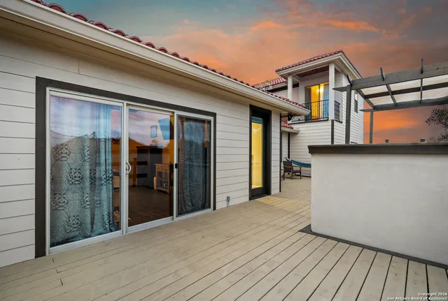 a view of an ocean and beach