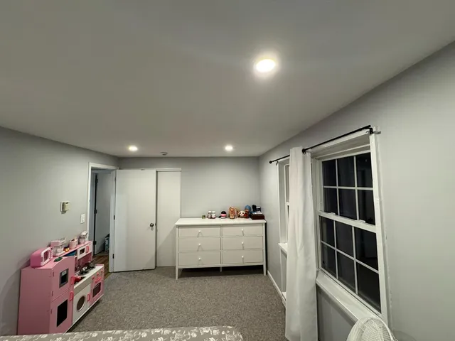 a room with storage and utility