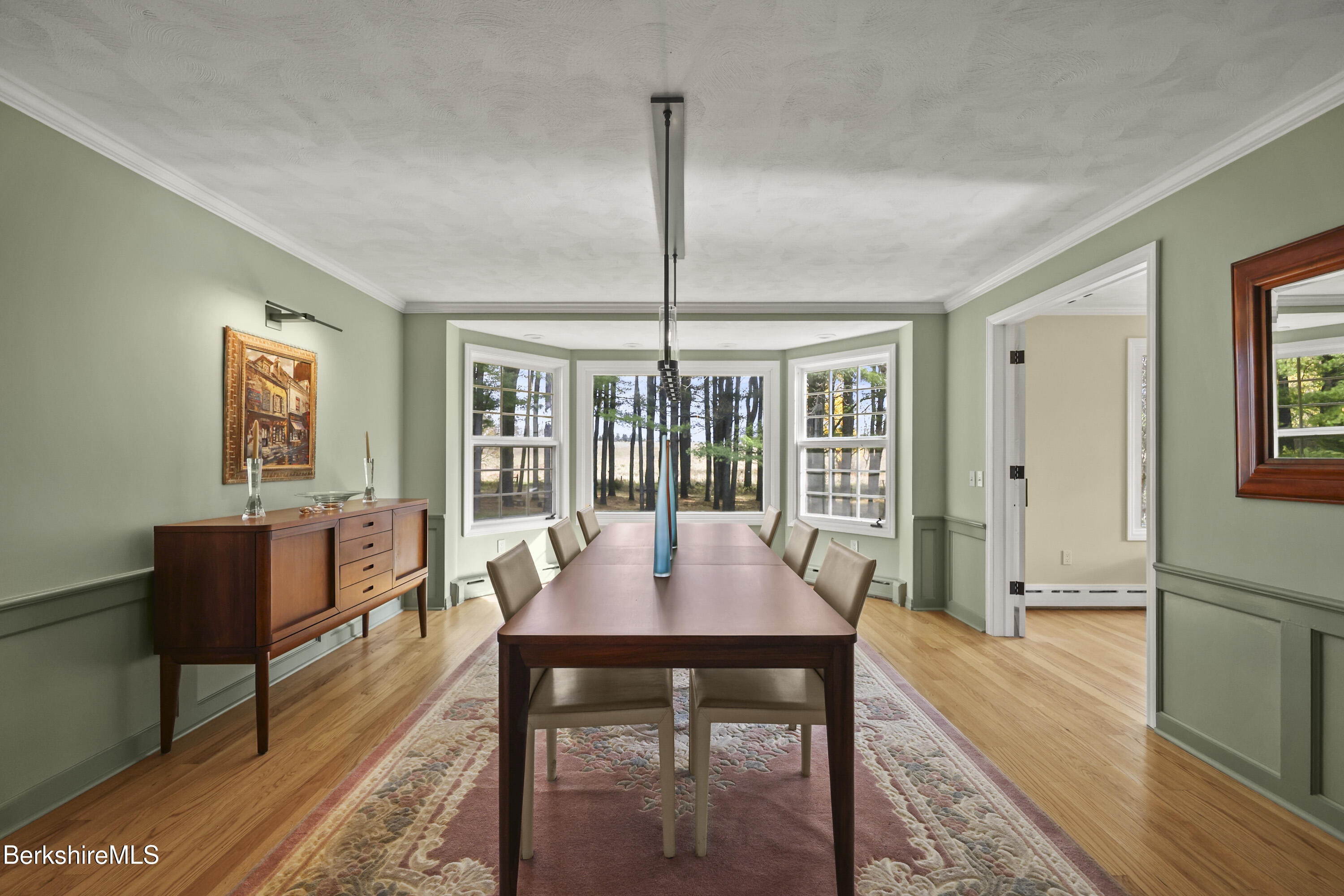 69 Gravesleigh Terrace Pittsfield, MA 01201 - Photo 19 of 84 a view of a dining room with furniture window and wooden floor