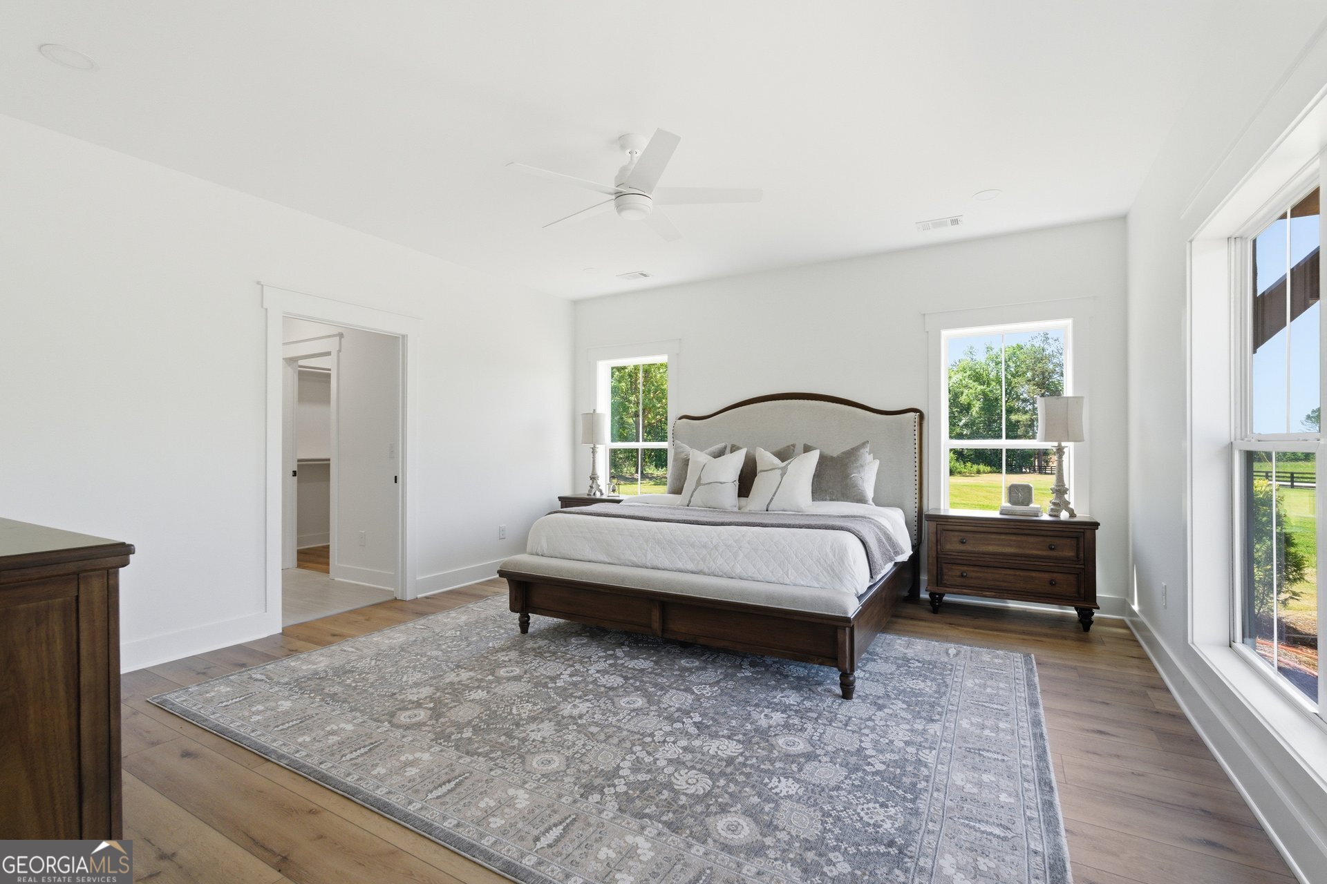 5938 Ridgeway Road Franklin, GA 30217 - Photo 18 of 41 a bedroom with a bed and a window