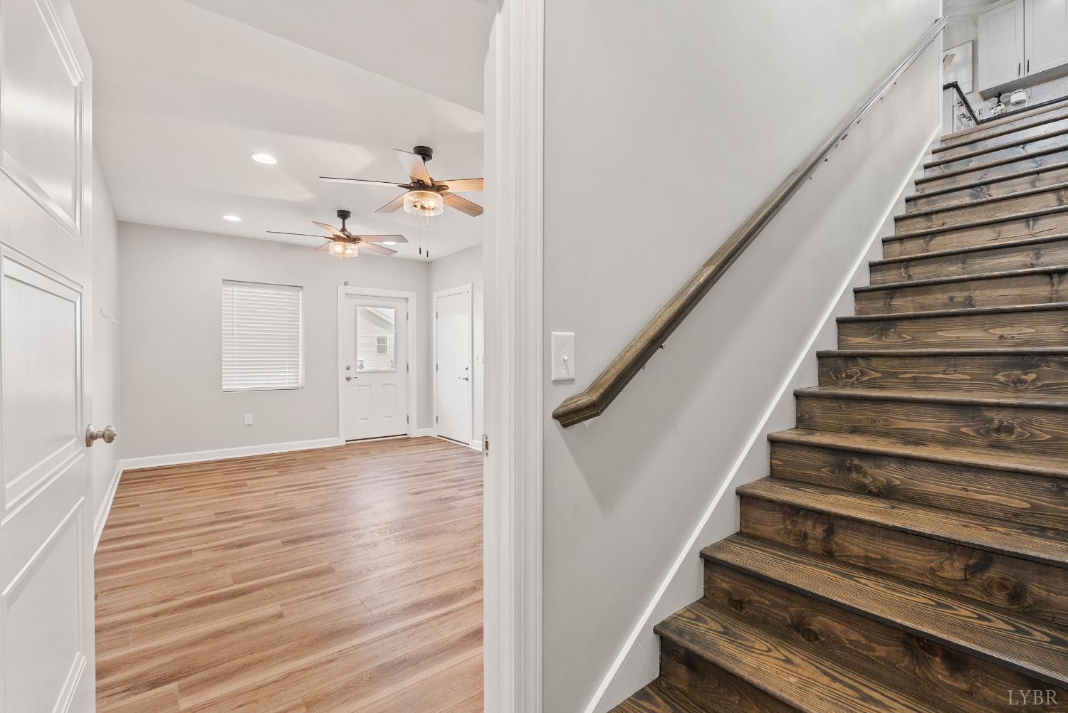 4607 Lowry Road Goode, VA 24556 - Photo 36 of 64 a view of entryway and hall with wooden floor