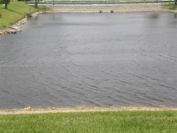 a view of swimming pool from a yard