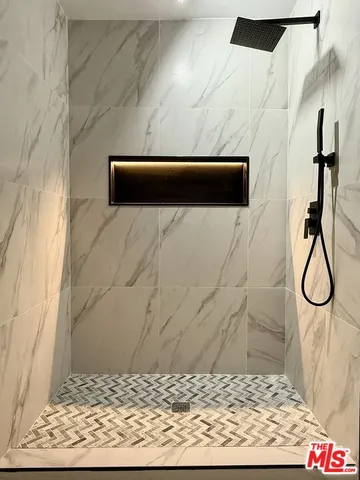 a black and white photo of a door