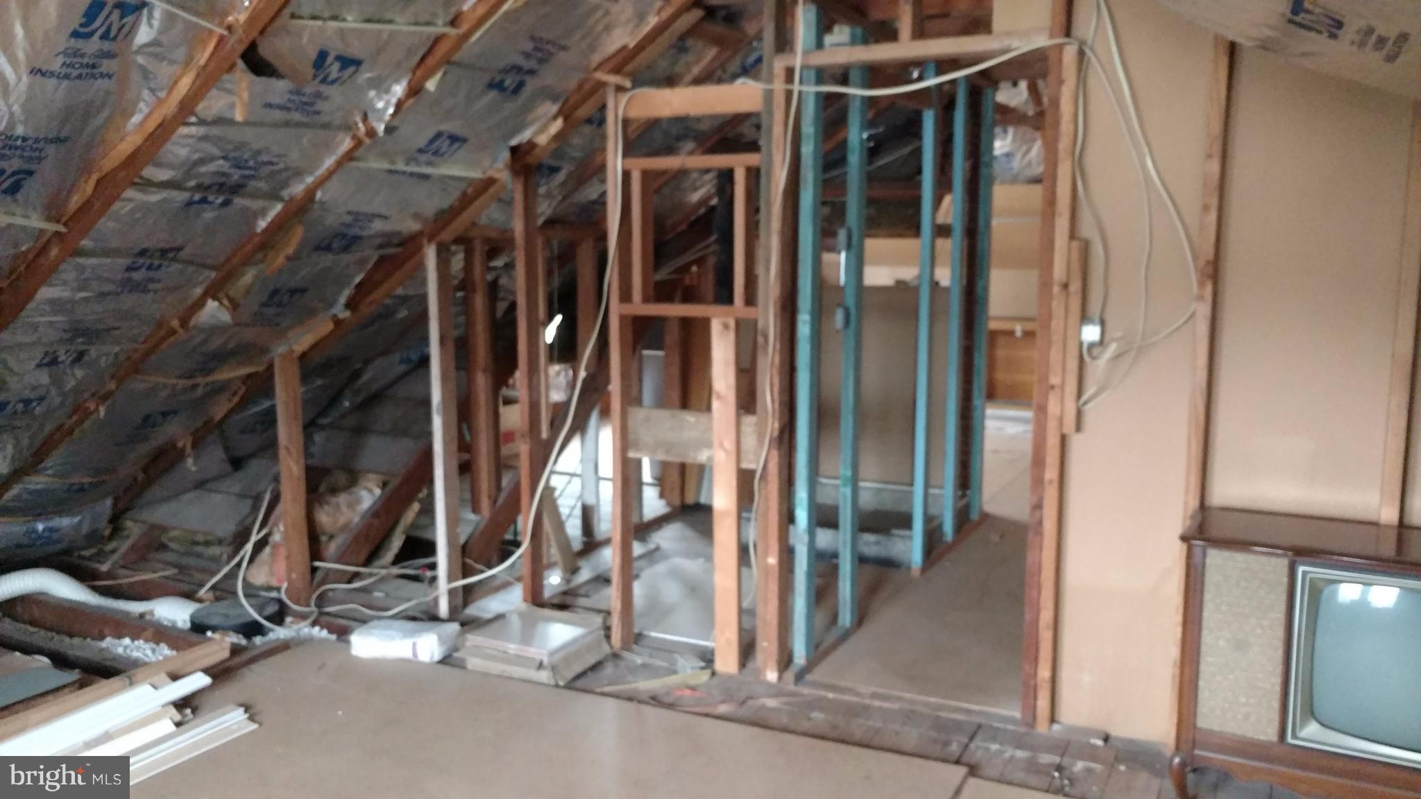 108 Post Road Aberdeen, MD 21001 - Photo 21 of 29 Bath rough in in center of attic