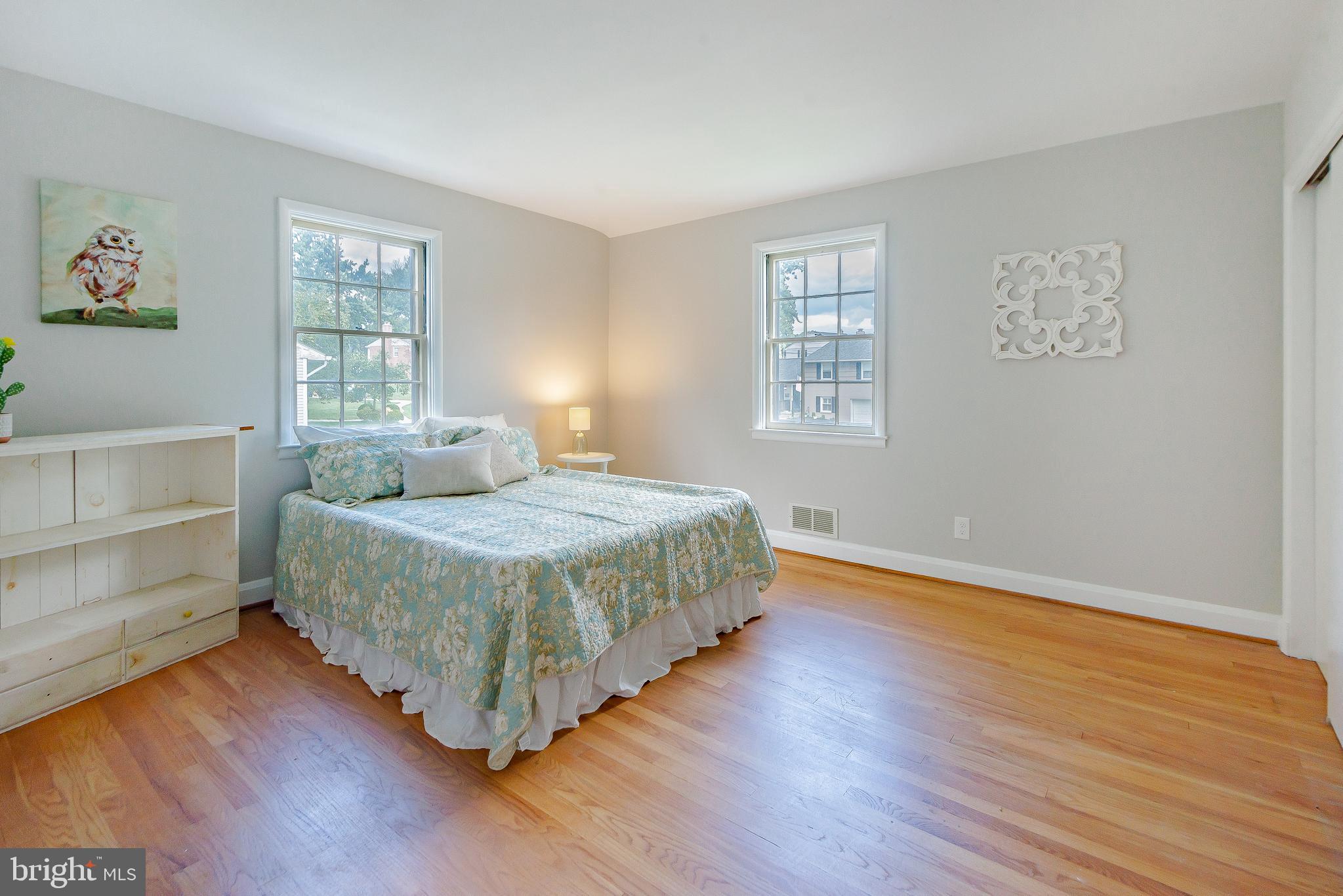 1636 Alston Road Towson, MD 21204 - Photo 18 of 29 Bedroom #3 freshly painted with hardwoods