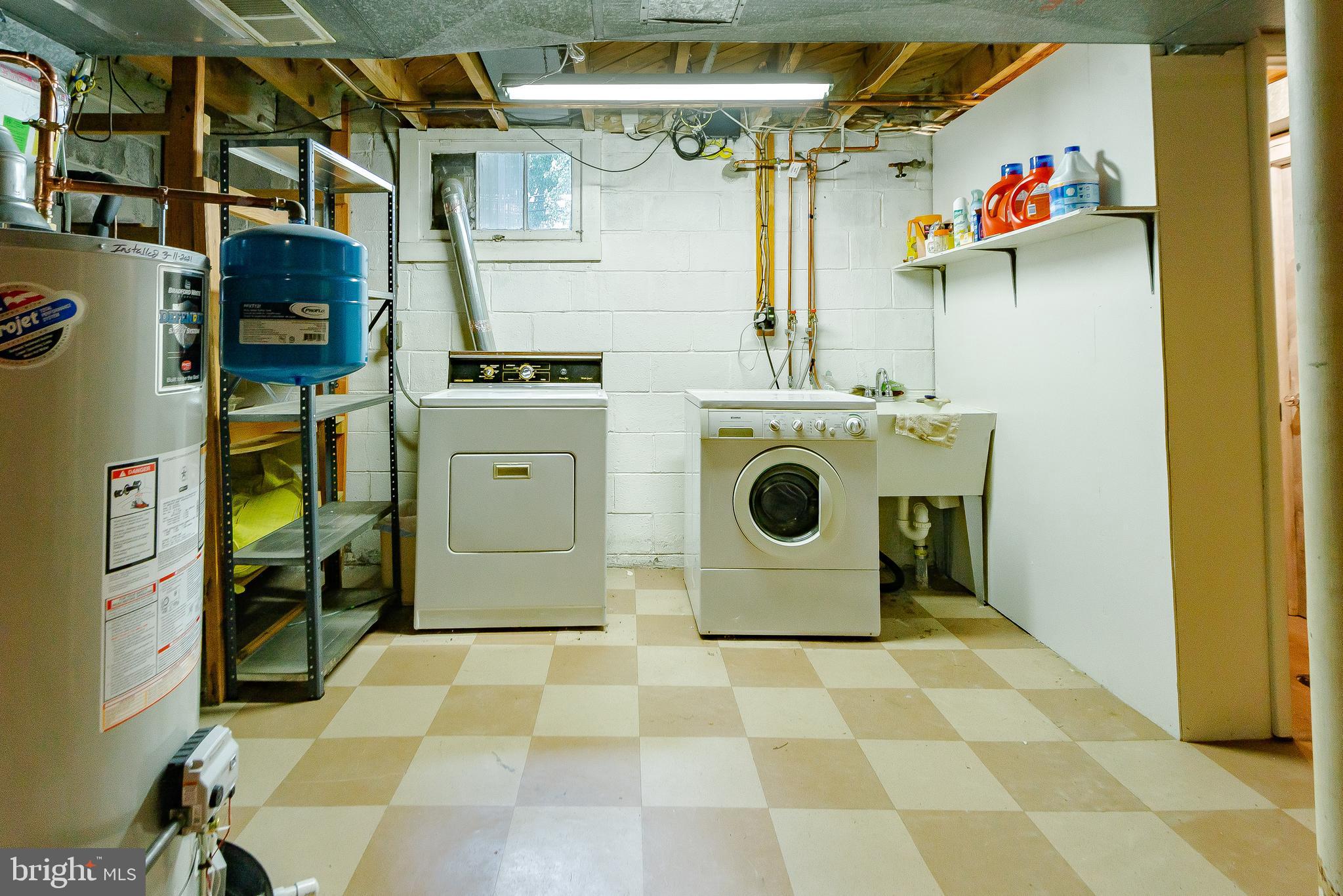 1636 Alston Road Towson, MD 21204 - Photo 21 of 29 Lower level laundry with storage