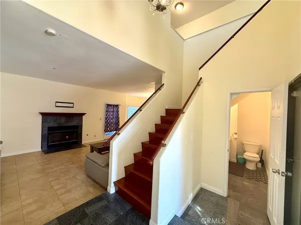 a view of entryway and hall