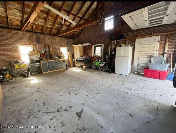a view of storage and utility room