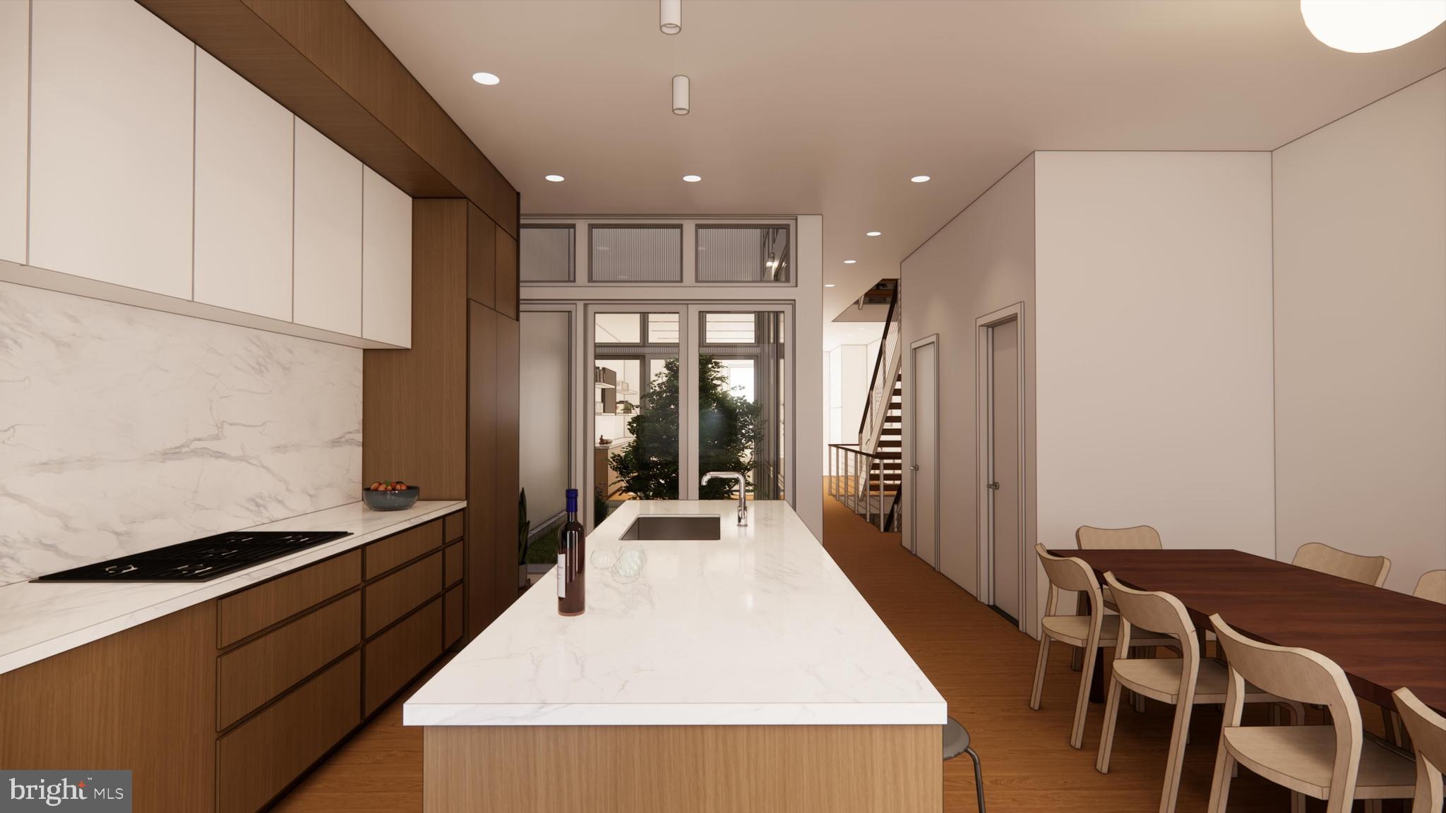 830 North 4th Street Philadelphia, PA 19123 - Photo 10 of 17 a large kitchen with a table and chairs