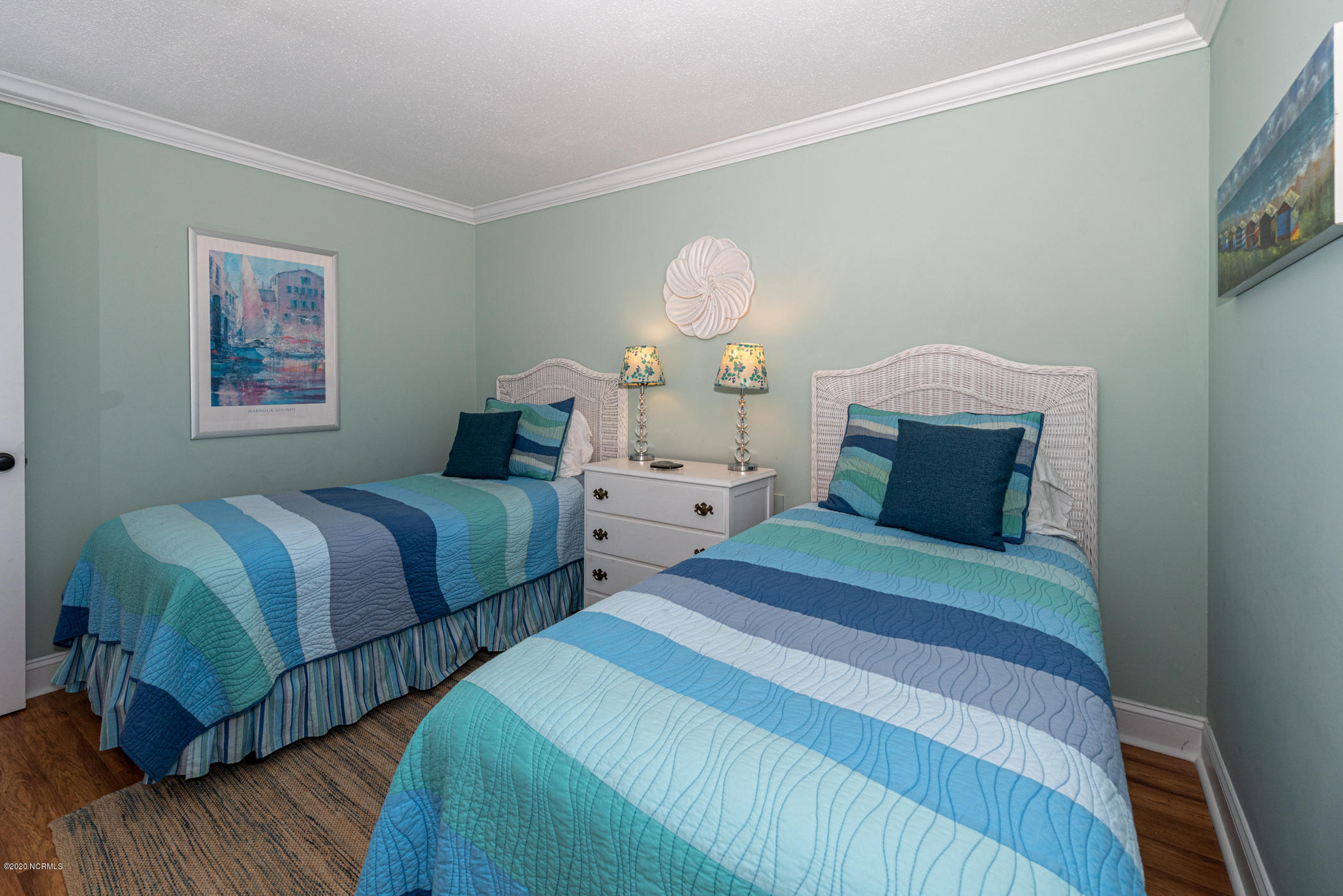 1505 Salter Path Road, Unit 135 Indian Beach, NC 28512 - Photo 23 of 43 Bedroom #3 w/twin beds