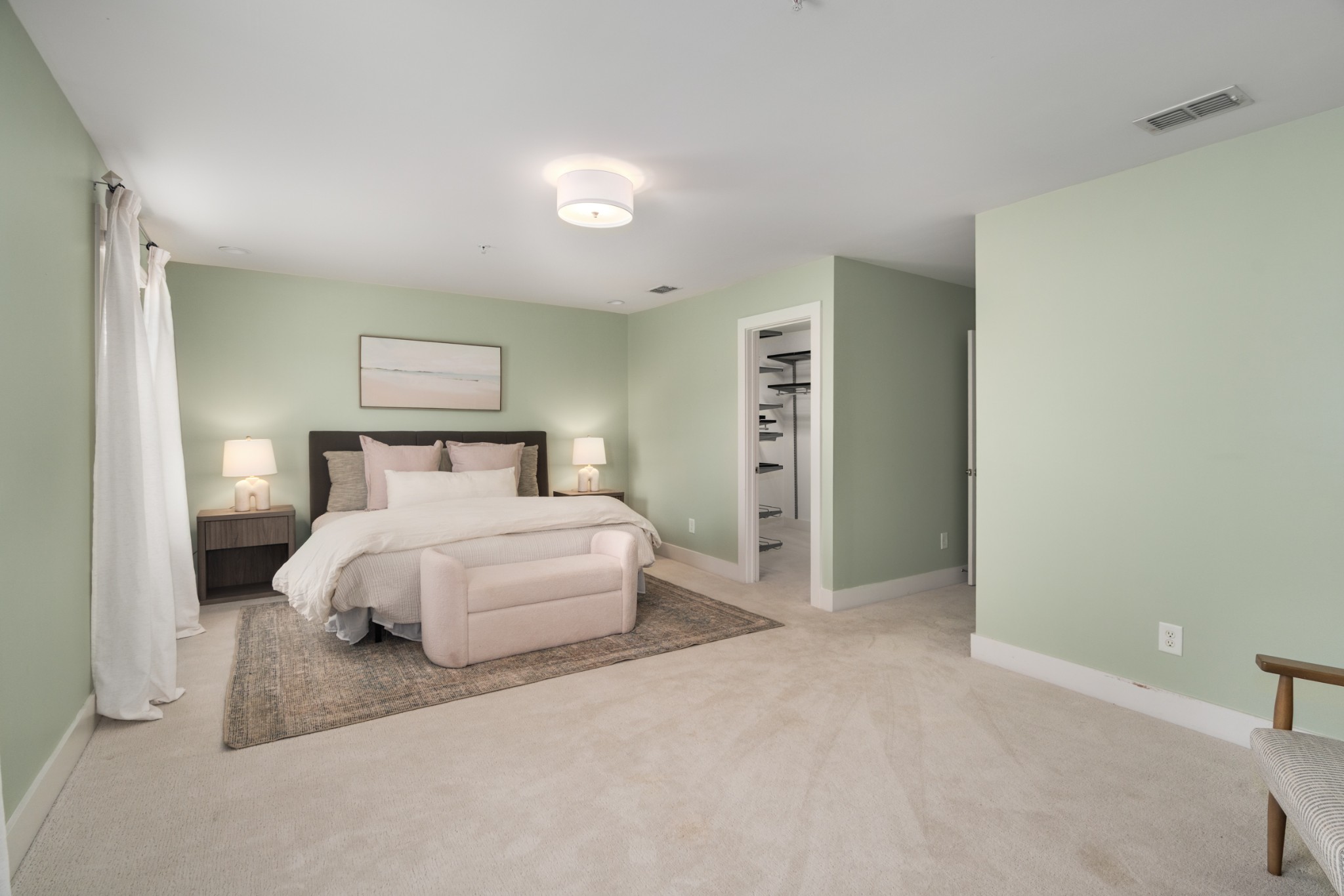 4021 Viola Lane Franklin, TN 37069 - Photo 21 of 34 a bedroom with a bed and a night stand