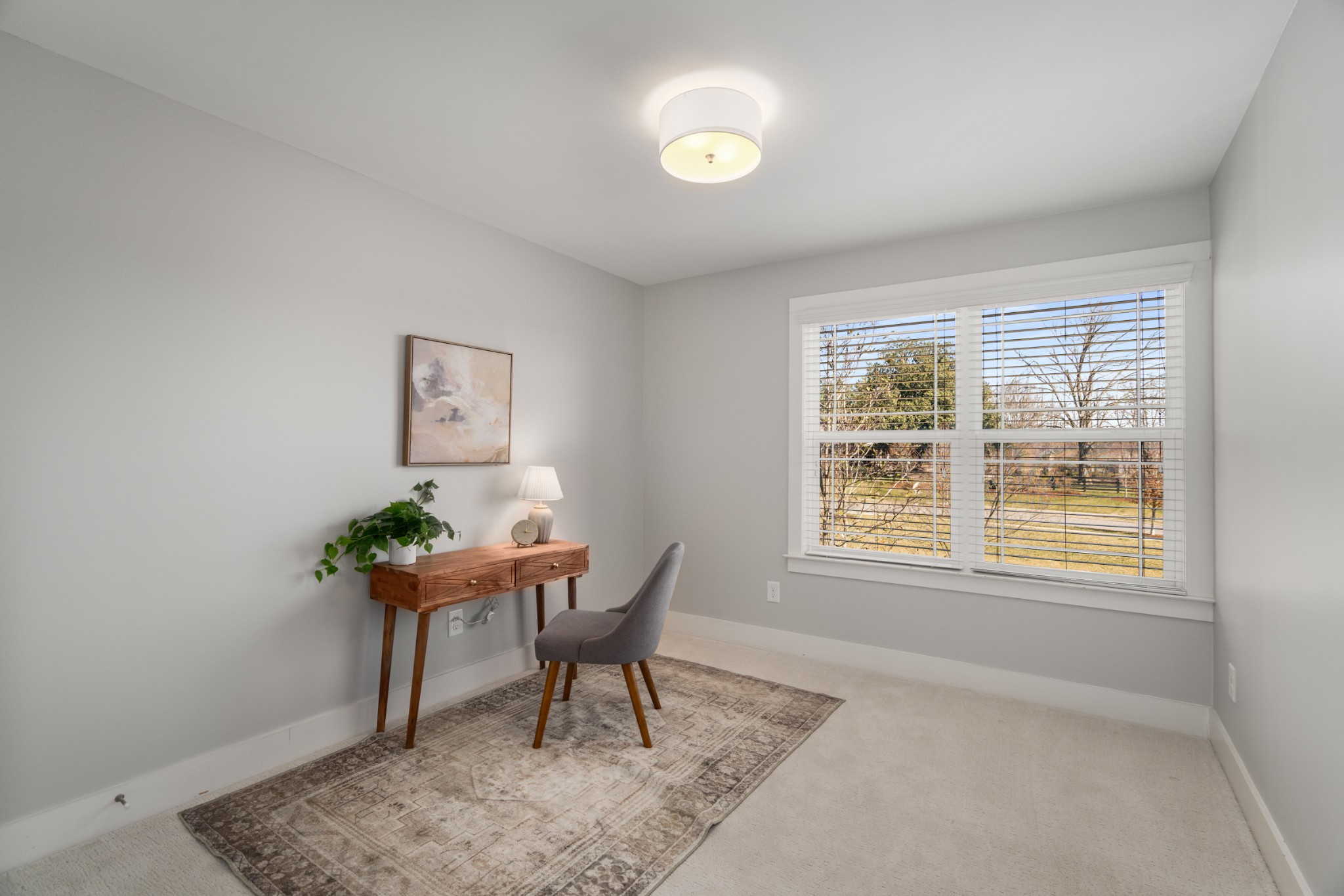 4021 Viola Lane Franklin, TN 37069 - Photo 29 of 34 a workspace room with furniture and wooden floor