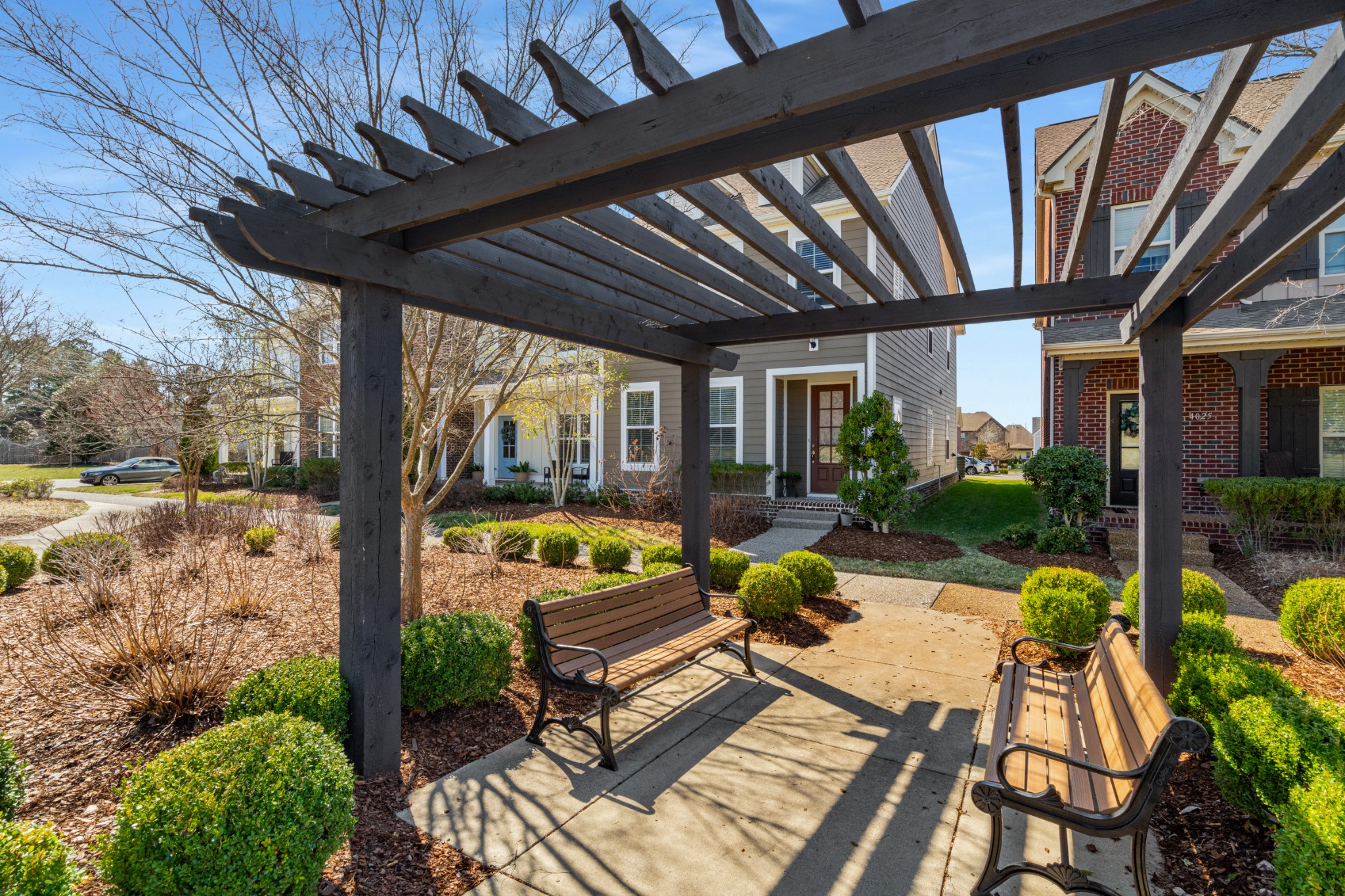 4021 Viola Lane Franklin, TN 37069 - Photo 34 of 34 a outdoor space with patio lots of furniture and garden view