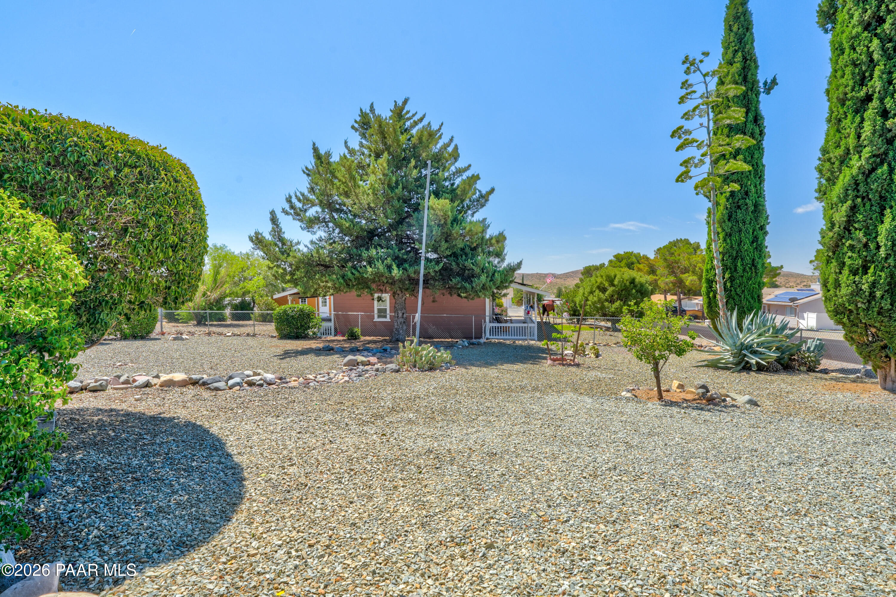 17460 East Jackrabbit Road, Unit 1 Mayer, AZ 86333 - Photo 4 of 41 Fully Fenced Front Yard