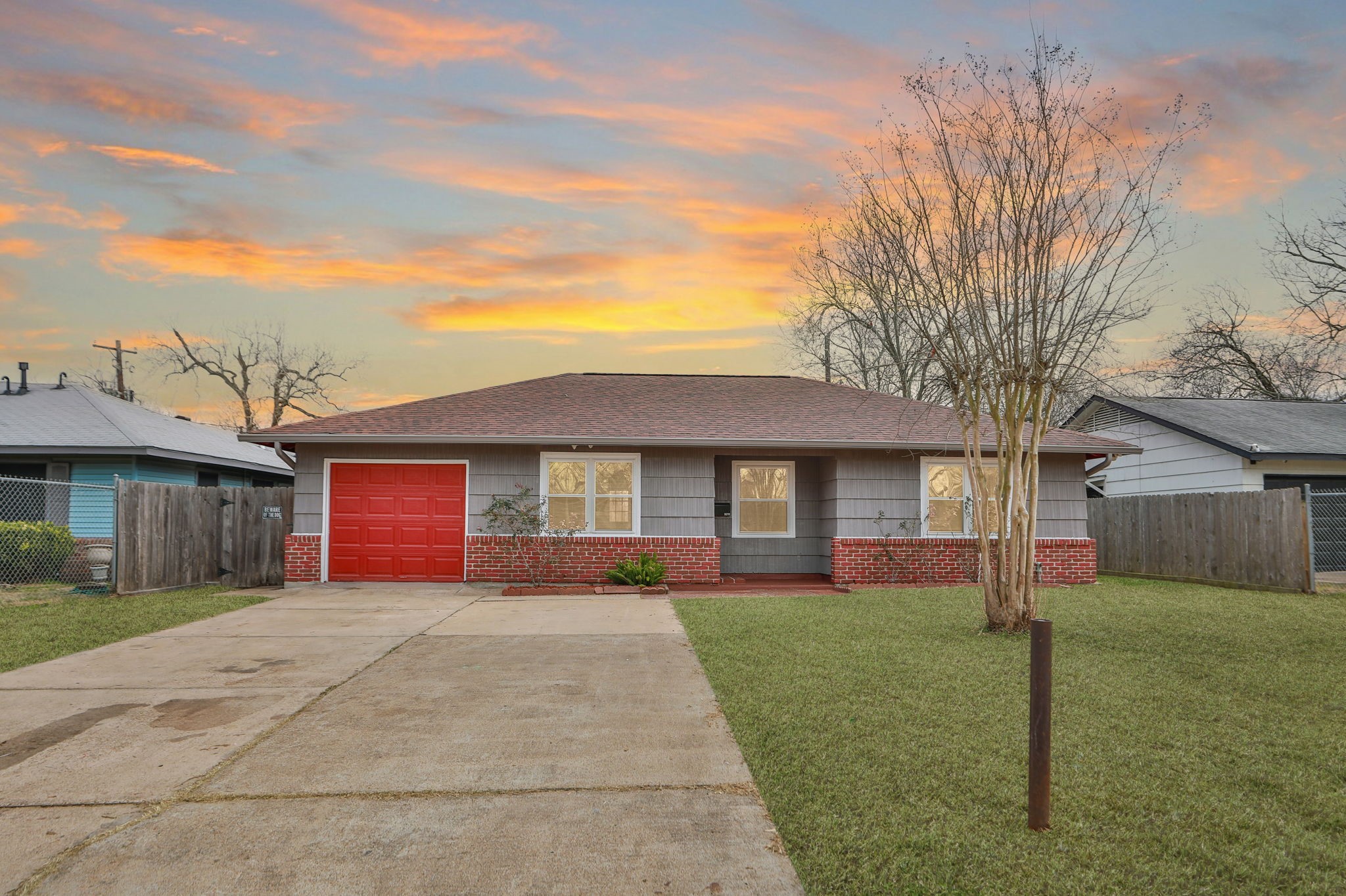 a front view of a house with yard