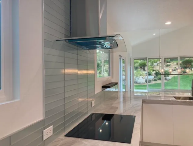 a view of a bathroom with a shower