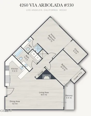 $585,000 | 4260 VÃa Arbolada, Unit 330, Los Angeles, CA 90042