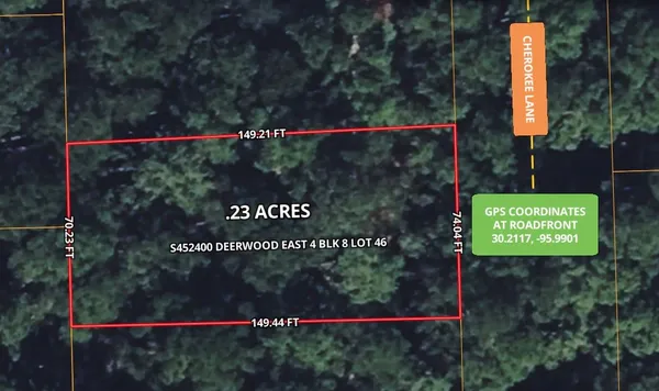 $9,500 | 17182 Cherokee Lane, Hempstead, TX 77445