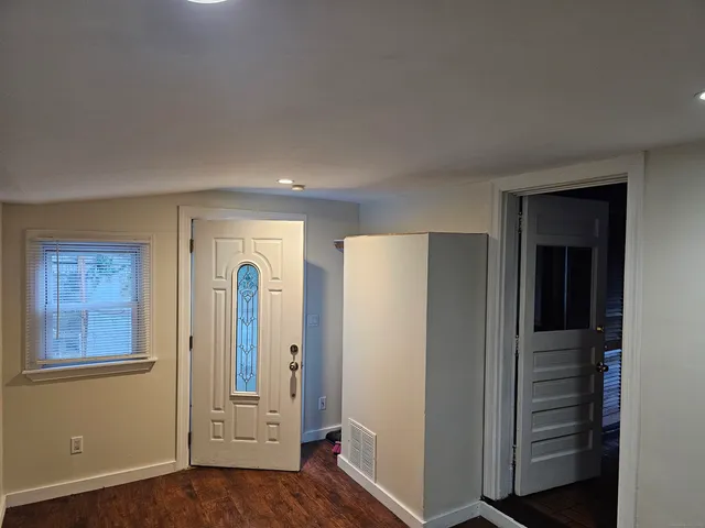 wooden floor in an empty room