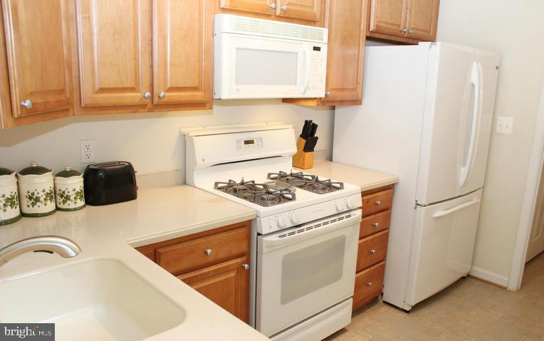 9878 Dochart Sound Lane Bristow, VA 20136 - Photo 16 of 30 a kitchen with a refrigerator stove and sink