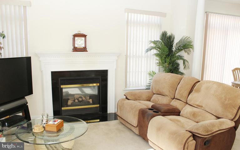 9878 Dochart Sound Lane Bristow, VA 20136 - Photo 8 of 30 a living room with furniture and a fireplace