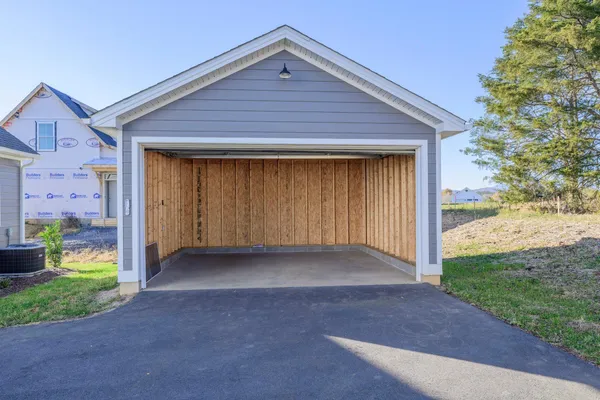 a front view of house with yard