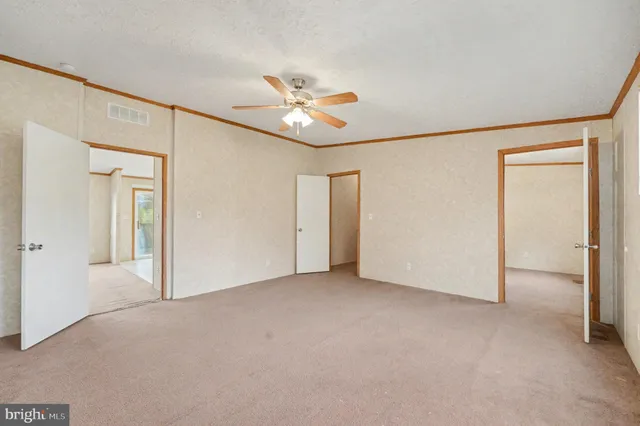 a view of empty room