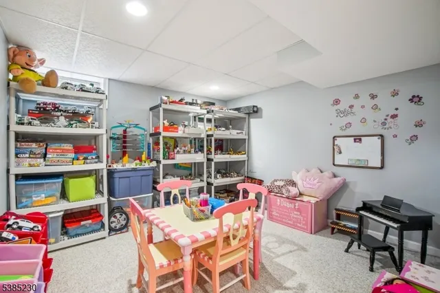 a view of a room with furniture