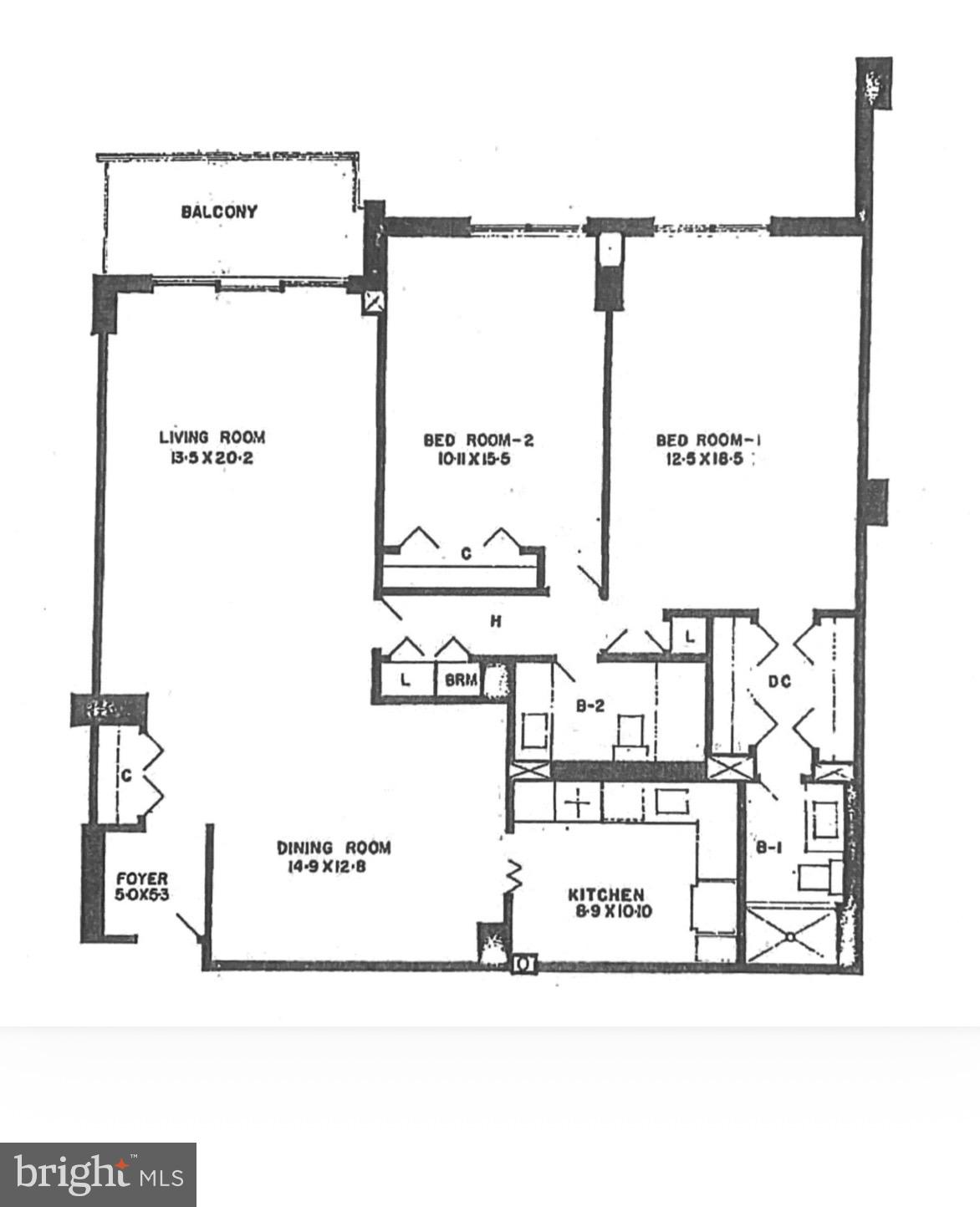 5101 River Road, Unit 405 Bethesda, MD 20816 - Photo 20 of 20 a picture of a black and white photo